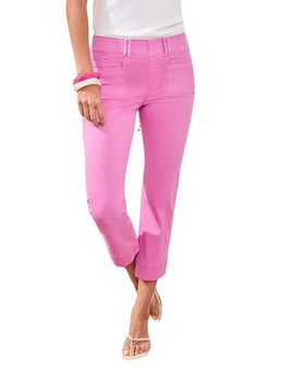 Comfort Stretch Pull-On Kick Flare Capris