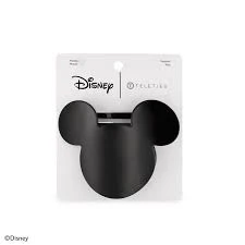 Mickey Mouse Small Flat Hair Clip - Black
