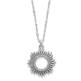 Solara Petite Necklace - Silver