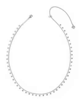 Parker Star Strand Necklace - Silver