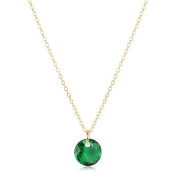 Reflection Charm Necklace - Gold May