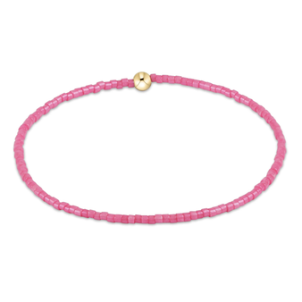 Hope Classic Beaded Bracelet - Bubblegum