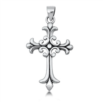 Budding Armenian Cross Pendant