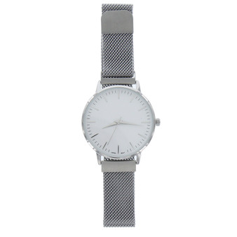 Large Face Watch with Mesh Band Large Face Watch with Mesh Band
