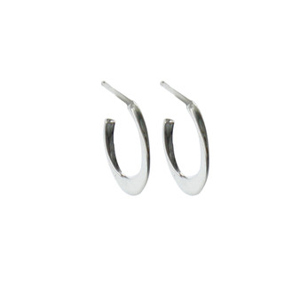 Flat Hoop Earrings