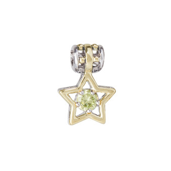 Celebration Birthstone Collection Star Charm - August