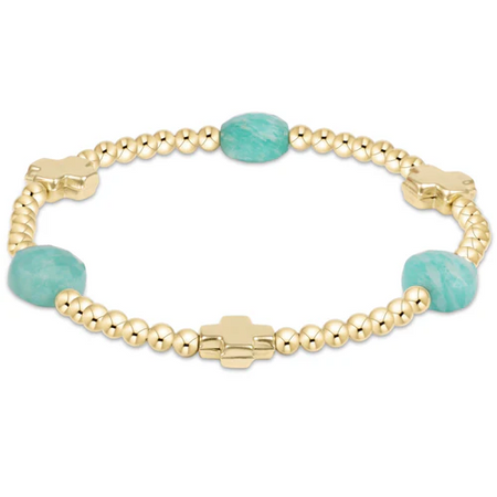 Extends Signature Cross 3mm Bead Bracelet main image 1