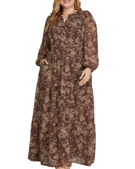 Autumn Bloom Maxi Dress Autumn Bloom Maxi Dress
