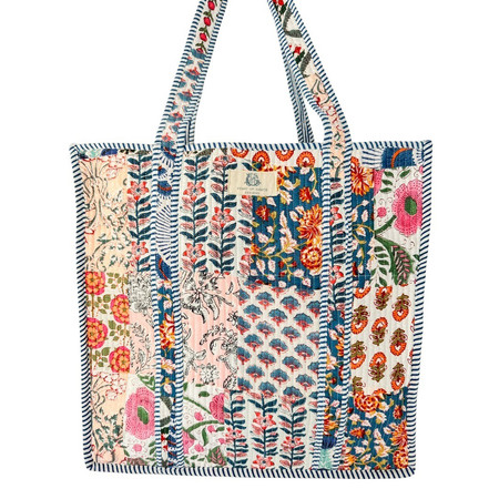 Heart of Grace Quilted Tote Bag