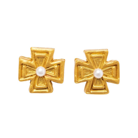 Anna Pearl Stud Earrings