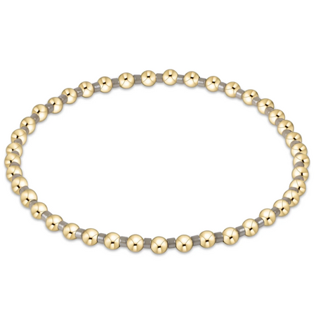 Hope Grateful Beaded Bracelet - Milkshake