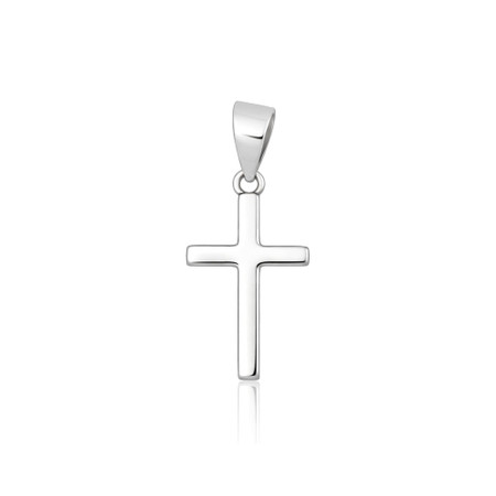 Simple Thin Cross Pendant