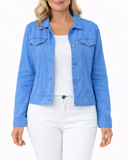 Lulu B Linen Button Front Jacket