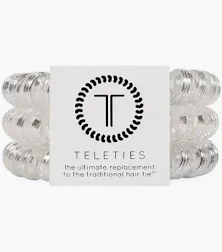 Silver Slay Small Hair Ties