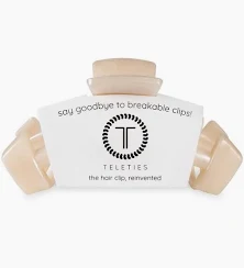 Classic Medium Hair Clip - Soft Surf Cream
