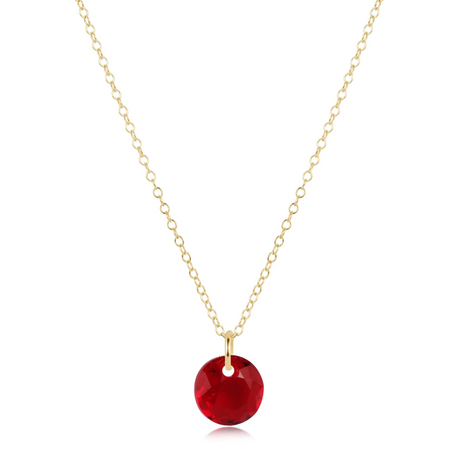 Reflection Charm Necklace -  January