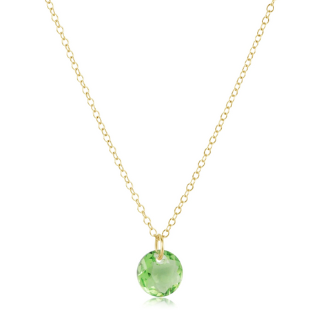 Reflection Charm Necklace - August