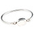 Puffed Oval Engravable Bangle