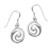 Sterling Silver Swirl Dangle Earring Sterling Silver Swirl Dangle Earring