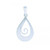 Open Teardrop Spiral Pendant Open Teardrop Spiral Pendant