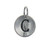 Round Stamped C Pendant