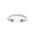 Nouveau Gold Dome Bullet Wire Cuf Nouveau Gold Dome Bullet Wire Cuf