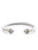 Briolette Pav Small Wire Cuff Bracelet  