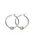 Beaded Pav Hoop Earrings