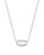 Elisa Necklace in Silver Elisa Necklace in Silver