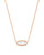 Elisa Necklace in Rose Gold Elisa Necklace in Rose Gold