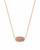 Elisa Necklace in Rose Gold Elisa Necklace in Rose Gold