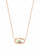 Elisa Necklace in Rose Gold Elisa Necklace in Rose Gold