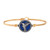 Hummingbird Bangle Bracelet in Dark Blue Hummingbird Bangle Bracelet in Dark Blue