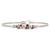 Heart Medley Bangle Bracelet in Scarlet Heart Medley Bangle Bracelet in Scarlet