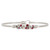Heart Medley Bangle Bracelet in Scarlet Heart Medley Bangle Bracelet in Scarlet