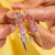 Luca + Danni - Gerbera Daisies Bangle Bracelet Luca + Danni - Gerbera Daisies Bangle Bracelet