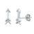 3D Arrow Stud Earrings 3D Arrow Stud Earrings