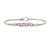Birthstone Starlight Bangle Bracelet - June