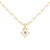 Diamante 3/4 Carat Pendent Necklace - Gold