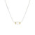 Pérola Single Pearl Necklace Gold