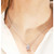Diamante CZ 2 Carat Facet Necklace - Gold