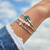 Luca + Danni - Rose Quartz Energy Stone Bangle Bracelet Luca + Danni - Rose Quartz Energy Stone Bangle Bracelet