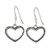 Open Heart Dangle Earring with Beading Open Heart Dangle Earring with Beading