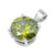 Birthstone Pendant with Peridot CZ