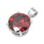Birthstone Pendant with Garnet CZ Birthstone Pendant with Garnet CZ