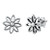 Daisy Cutout Stud Earrings Daisy Cutout Stud Earrings