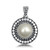 Round Beaded Pearl Pendant Round Beaded Pearl Pendant