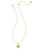 Letter Gold Disc Reversible Pendant Necklace in Iridescent Abalone Letter Gold Disc Reversible Pendant Necklace in Iridescent Abalone