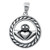 Open Claddaugh Pendant