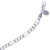 Sterling Silver Figaro Link Lightweight Chain, 120 Gauge